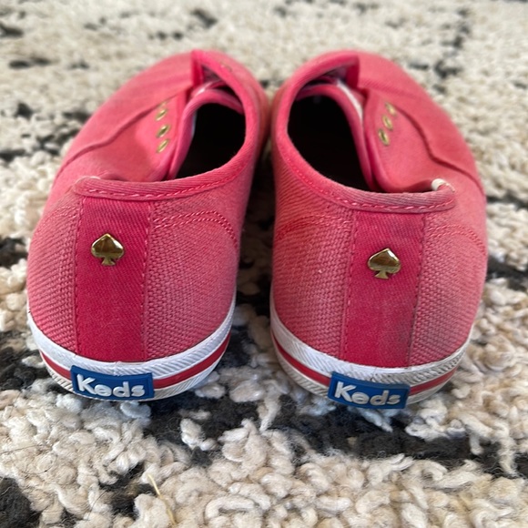 Kate Spade Canvas Keds 8.5 - Picture 3 of 5